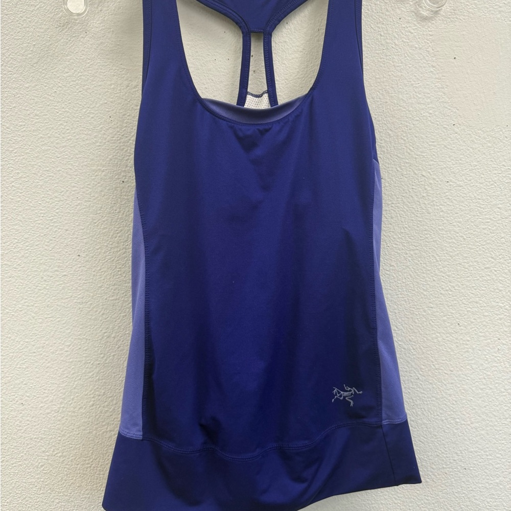 Arcteryx Tank Top Womens Blue Outdoor Hiking Climbing sz. M
